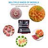 Hniuyun 80pcs/Set Multifunctional Portable Vegetable Fruit Food Engraving Peeling Kitchen