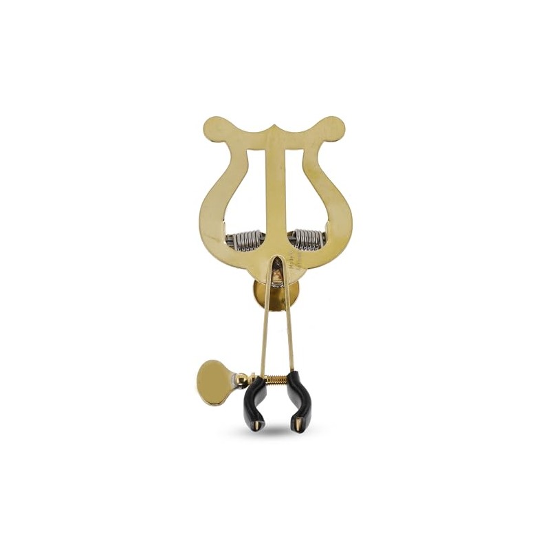 GEWA Marching Trumpet Holder - Brass - Small Lyra -