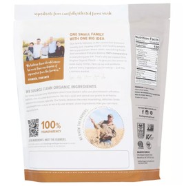 One Degree Organic Foods, Organic Sprouted Whole Wheat Flour, Certified Non-GMO & Vegan Flour for Baking, Plant Based & Organic Bread Flour 5lb (80 oz) (80 oz, 1, Count) + LuxProdx Magnet