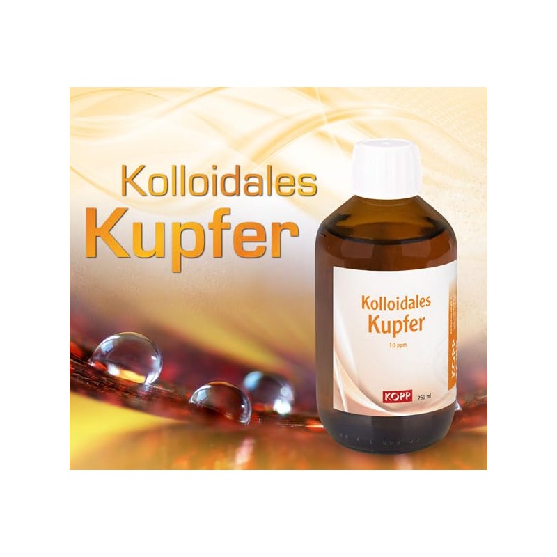 Colloidal Copper Concentration 10 ppm | 250 ml | Purity