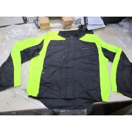 OLYMPIA  HORIZON RAIN MOTORCYCLE JACKET / LINER ripstop nylon - MENS MEDIUM