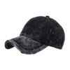 One Limitation CP338 Plain One Color Distressed Cap, Hat, Running,