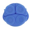 Nuby Silicone Round Suction Plate with Lid – Spill-Free, Dishwasher-Safe,