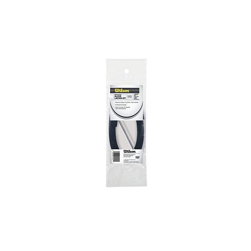 Wilson Pro Stock Glove Lacing Kit, Black