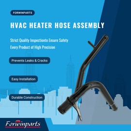 HVAC Heater Hose Assembly for 2000-2004 Ford E-150 E-250 F-150 4.2L V6 1L3Z18663AB 626211
