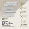 Ekena Millwork Endurathane Sussex Baseboard Moulding, 4"H x 5/8"P x