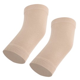 Alomejor Compression Knee Brace 2 Pack Breathable Ultra Thin Cotton Knee Brace Support for Sports