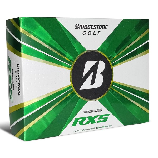Bridgestone Golf 2022 Tour B Rxs Balles de Golf Blanc Unisexe, Taille Unique