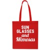 Sunglasses and Mimosas Tote Shopping Gym Beach Bag 42cm x38cm,