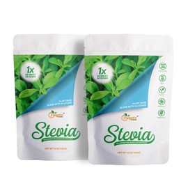 Stevia – Allulose All Purpose Sweetener Multi-Pack-2: 1X Sugar Sweetness; Total Servings 228; Zero Calorie Sweetener, Sugar-Free Substitute for Baking, Smoothies, Coffee; Low Carb Keto Diet Friendly Food | Pack of 2, 1-LB/Each