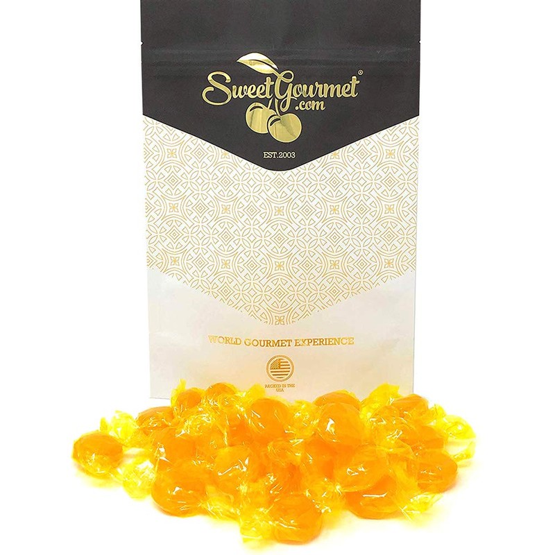SweetGourmet Butterscotch Buttons | Arcor Premium Bulk Wrapped Hard Candy