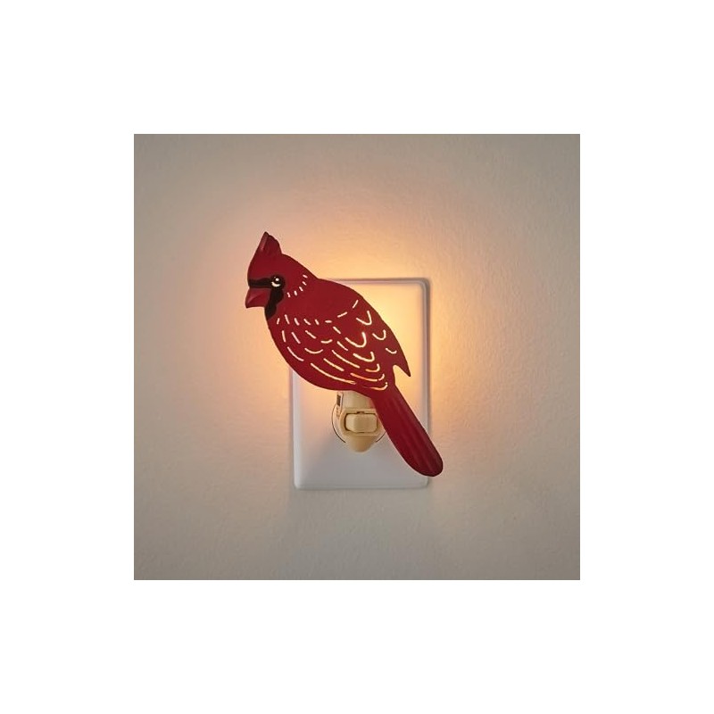 Park Designs Cardinal Night Light - Red
