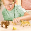 Terra by Battat – 4 Pieces Lion Family – Plastic