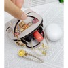 2 pcs Cute Mini Cosmetic Bag for Women PU Leather