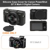 RAIALL Silicone Case for Canon PowerShot G7X Mark II Digital