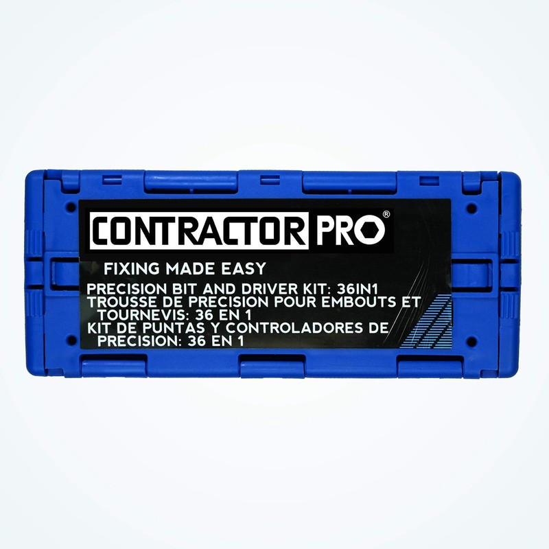 MaxTech 16580MX Specialty Electronic Screwdriver Set, Small, Blue/Black