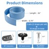 Pool Solar Cover Reel Straps, Pool Reel Tube & Blanket