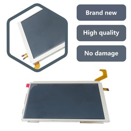 LCD Screen, Top Upper LCD Screen Repair Replacement Toos Kit by Acupress for NES 3DS XL