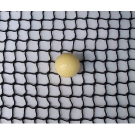 Goodwin Netting Golf Backstop Impact Net Black Square 1" Nylon #18 Net Sport Barrier  30' x 5'