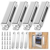 4 Pcs Magnetic Door Catch 150lb Stainless Steel Heavy Duty