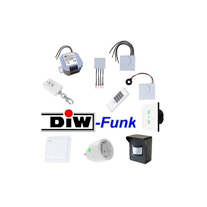 DHS-12 Wireless Handheld Transmitter up to 12 Receivers Group Button