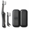ＭINIBOX Minibox Replaceable Foldable Compact Toothbrush Kit Built with Case,