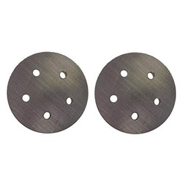 HASMX 5 Inch Sander Pad Hook and Loop Pad for Porter Cable 7335 7334 Sanders, Replaces Part Numbers 13904 13909 Compatible Models 333 334 332, 5-Hole (2-Pack)