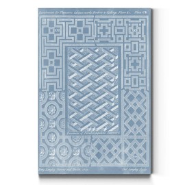 Portrait Canvas Wall Art: Neutral Geometric, Bright Fractal Floral, Modern Multicolor Nature & Animal Abstract Wall Art for Home & Office, Ready to Hang - Elements for Design IV 24X36