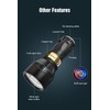 LUMINTOP Thor II V2.0 LEP Flashlight - 1700m Long-Range Beam,