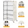 SoloToo Heavy-Duty Waterproof Wire Shelf Cover, Garage Storage Shelving Protector,