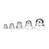 Akozon Dome Cap Nut, 50pcs Acorn Nuts Dome Cap Nuts