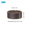 PATIKIL Leather Loop Keeper, 4 Pack Leather Loops Belt Keeper