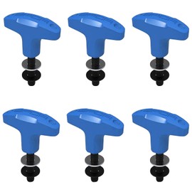 GPCA – Pernos de tapa dura JL de liberación rápida, tornillo de pulgar M8 de 25 mm para la eliminación de la tapa dura Jeep Wrangler JL 2018–2025, accesorios y anclaje de carga para Jeep GP Anchor PRO