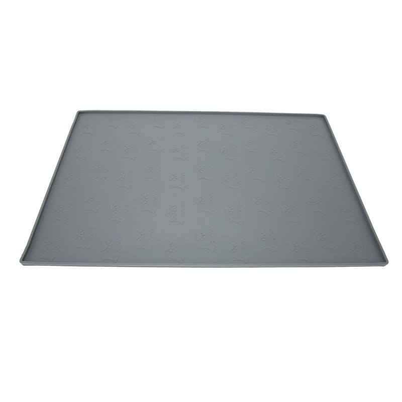 Pet Placemat Prevent Spill Dishwasher Safe Slip Proof Waterproof Silicone