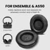 Avantree Black Replacement Earpads for Ensemble & AS50 Wireless TV