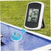 SUPVOX Digital Floating Pool Thermometer Wireless Spa Thermometer Temperature Monitor