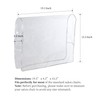 Plastic Salon Chair Back Covers Protectors - Pack of 3,