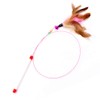 SLSON Feather Teaser Cat Toy, Interactive Cat Catcher and Exerciser