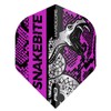 RED DRAGON Snakebite Hardcore Coiled Snakeskin Purple Dart Flights -