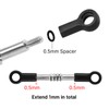 INJORA Adjustable Stainless Steel Links Set for Losi Micro-B/Micro-T