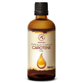 Carotene Oil 100 ml - 100% Pure and Natural - Carotene Oil - Best Care Oil for Skin - Hair - Body Care