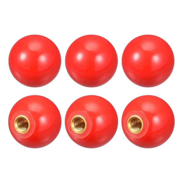 uxcell Threaded Ball Knobs M5 Female Threaded Thermoset Ball Knobs