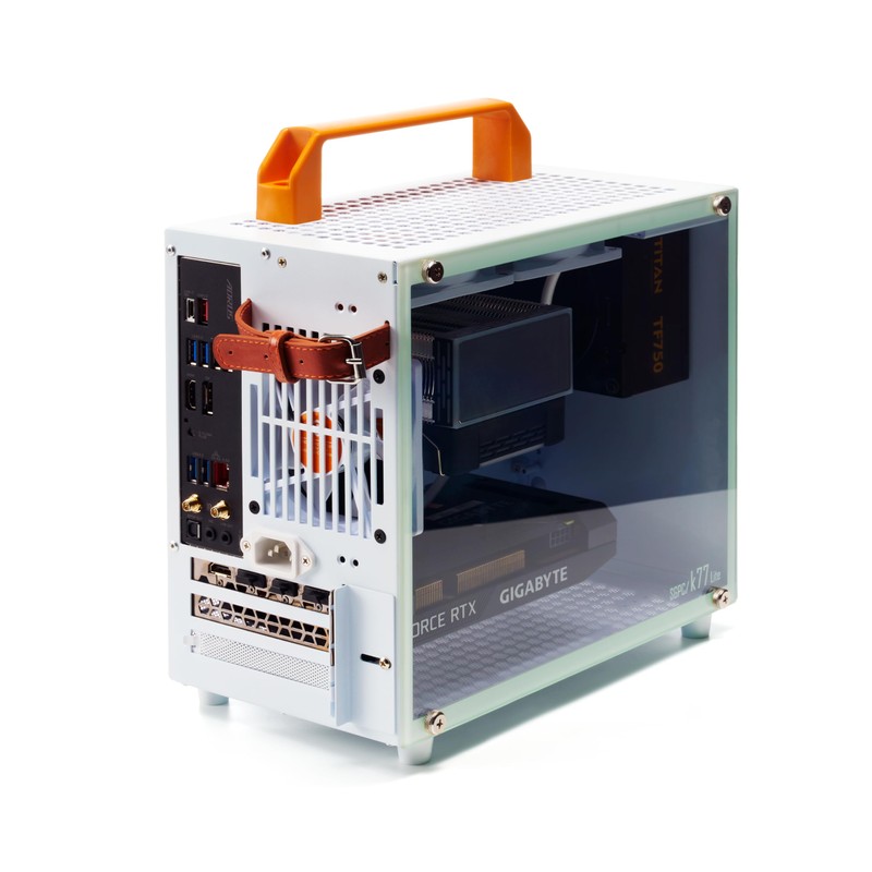 SGPC Itx Mini Case - K77 LITE/Small White Chassis with