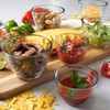 Anchor Hocking Glass 6 Piece 2 Cup 4-IN-1 PREP BOWLS