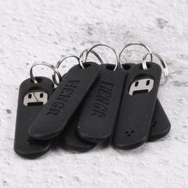 6Pcs SIM Card Removal Tool-Sim Card Tray Pin Eject Removal Tool Needle Opener Ejector,with Removable Key Chain,Black