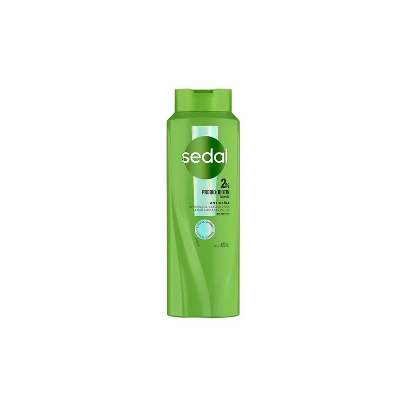 Sedal Shampoo rebióticos y biotina 620 mL