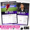 The Calendar King // Cristiano Ronaldo - 2025 Wall Calendar