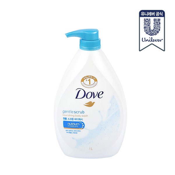 Dove Gentle Scrub Body Wash 1L