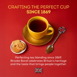 Red Label Tea | Loose Leaf Tea | Premium Brooke Bond | Black Tea | Indian Chai | Rich & Refreshing Flavor | Compatible for Chai | 900 Grams (Pack of 2)
