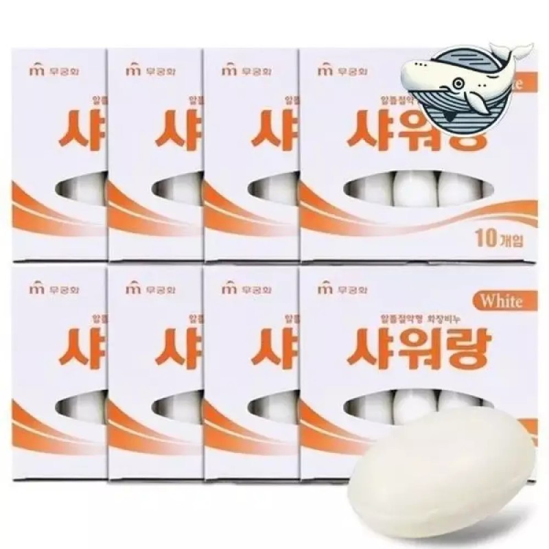 [에이치플러스몰]업소용 비누 130g 80개 샤워용 알뜰비누 [H-Plus Mall] Commercial Soap